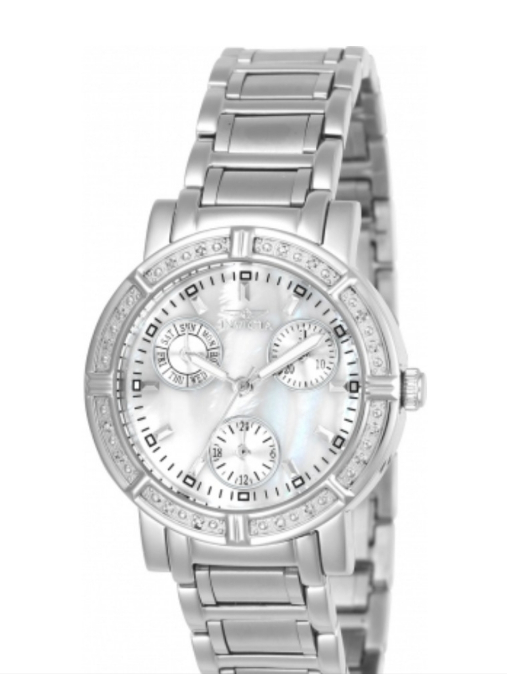 Invicta Women's Watch Wildflower 0.07 Carat Diamonds With Mother Of Pearl Dial